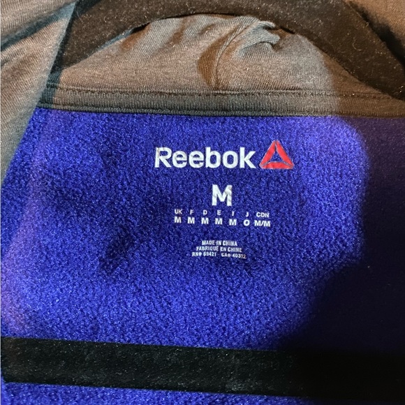 NWT Reebok Zip Up Hoodie - Picture 3 of 5